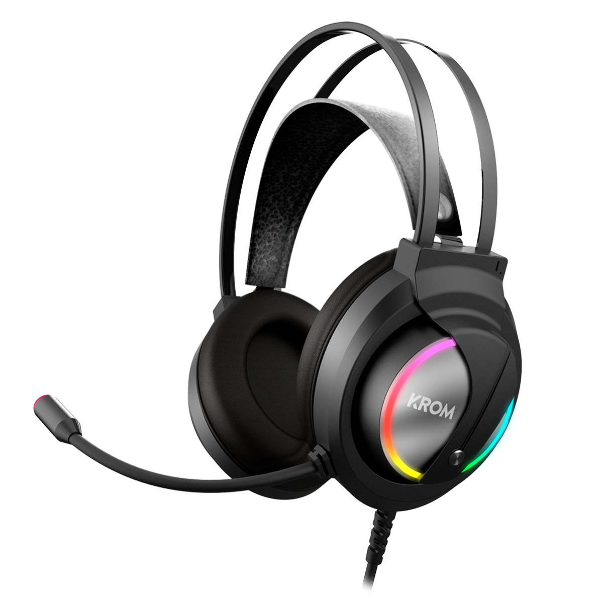 Audifonos Gamer Krom Kappa Pc Negro – imagen 5