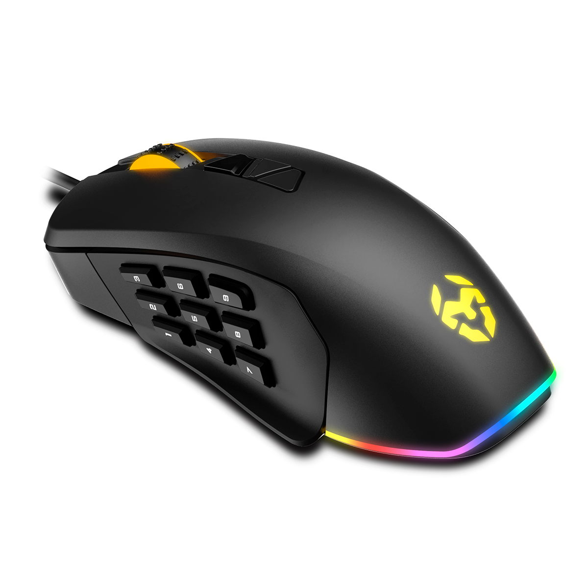 Mouse Gamer Krom Kammo Professional 5000dpi Negro