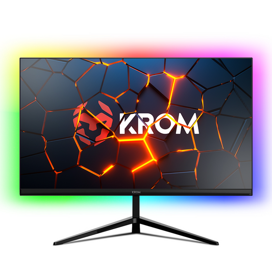 Monitor Gamer Krom Kertz 24" Full HD 200Hz Negro