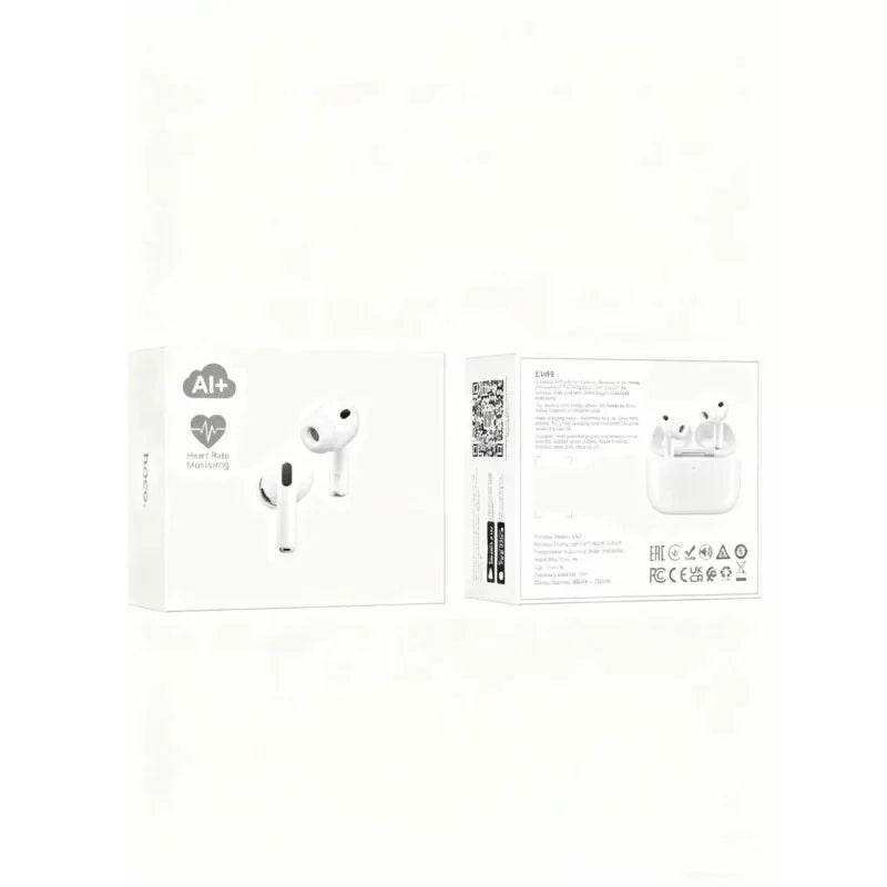 Audífonos Bluetooth In Ear Hoco Ew98 Anc Traductor Ai Blanco – imagen 3