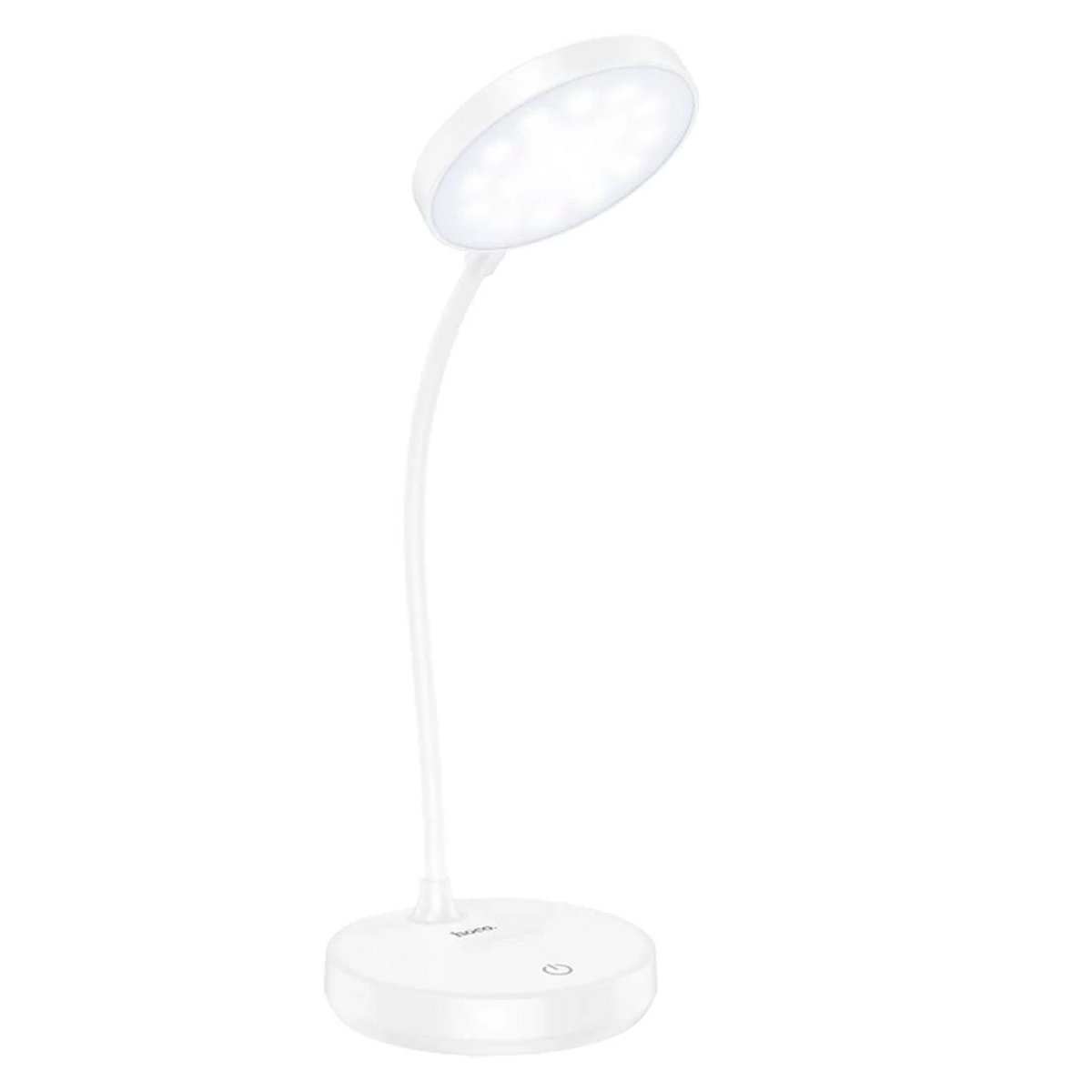 Lampara Escritorio Recargable Portatil Hoco Hx14 Blanco