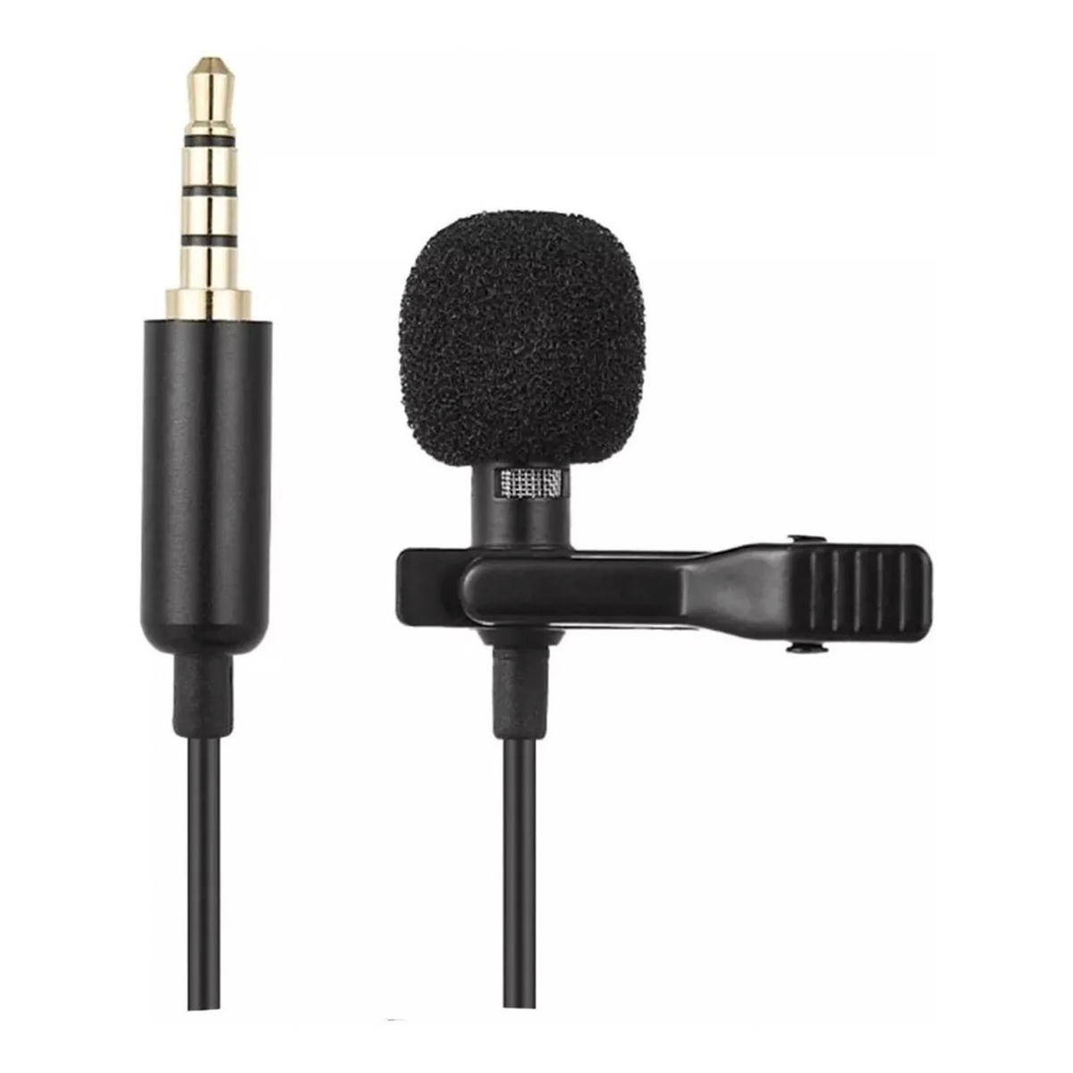 Microfono Externo Lavalier GL-119 3.5 Aux Negro