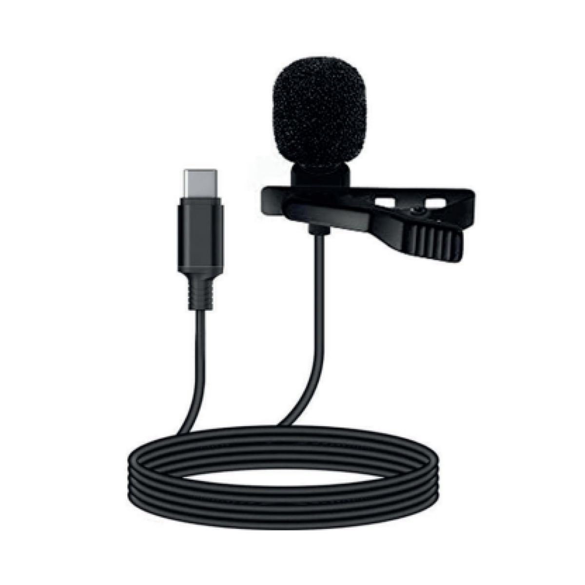 Microfono Externo Motomo Jh-042 Tipo C Negro