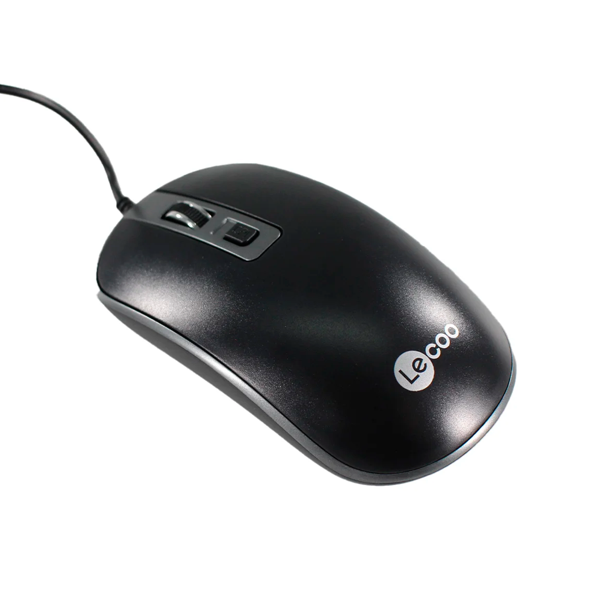 Mouse Lecoo M212 Con Cable Usb 1600 Dpi Negro