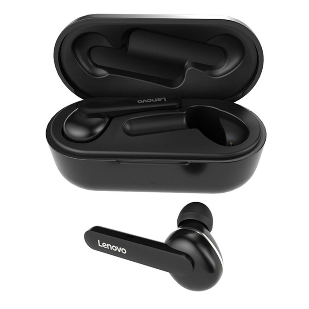 Audifonos Bluetooth Lenovo Deportivo Ht28 In Ear Negro