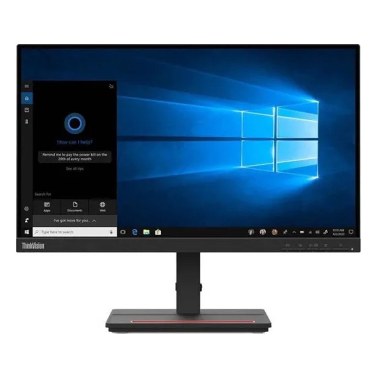 Monitor Lenovo ThinkVision S22e-19 21,5" FHD VA LED Backlit Negro