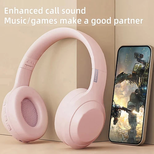 Audífonos Bluetooth Lenovo Th10 Rosado – imagen 2