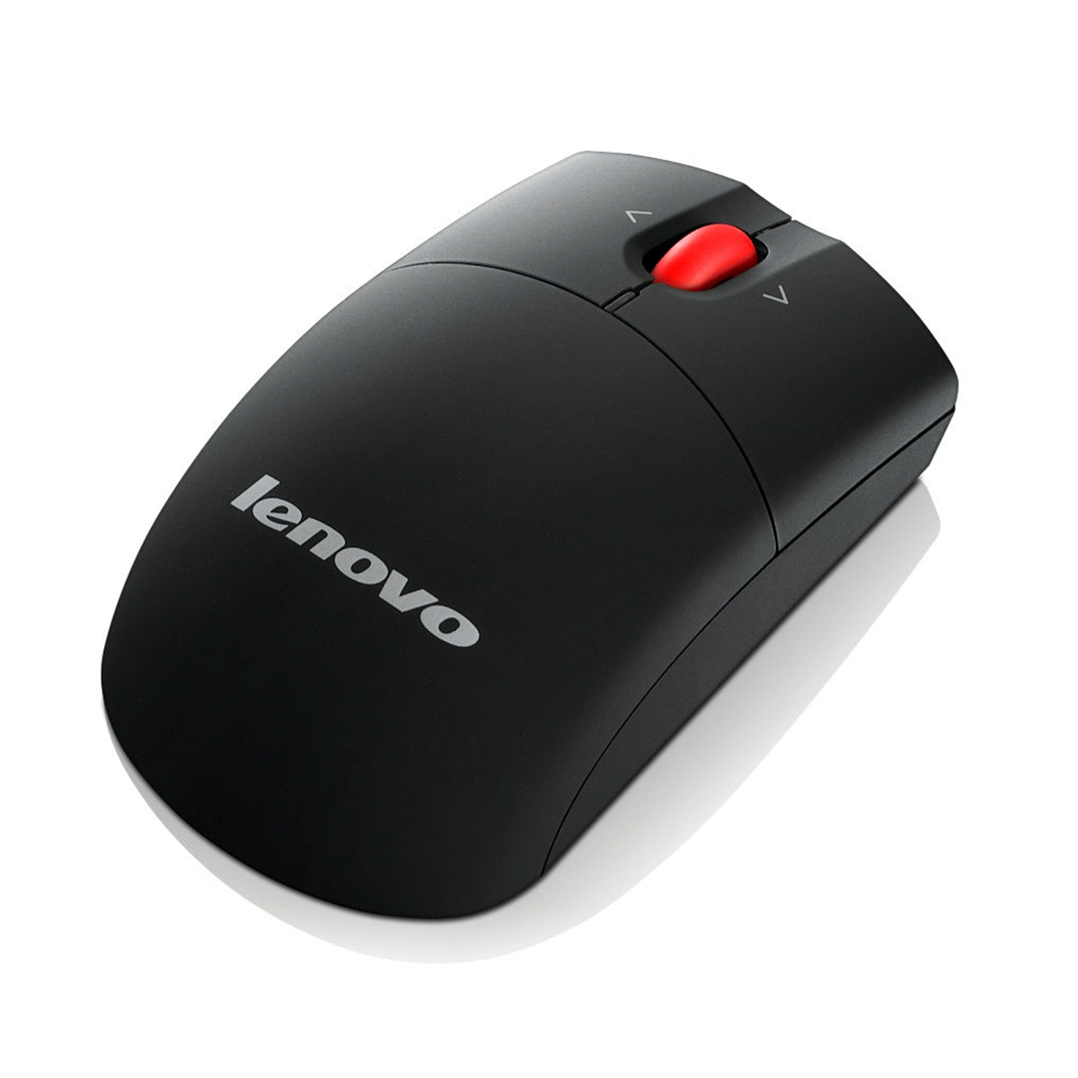Mouse Inalámbrico Lenovo Laser Ambidiestro Negro