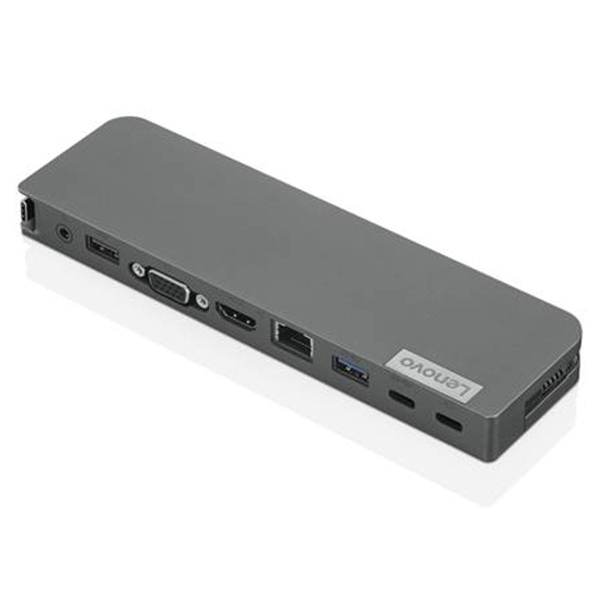 Adaptador Hub Tipo C Lenovo Mini Dock 65w Gris