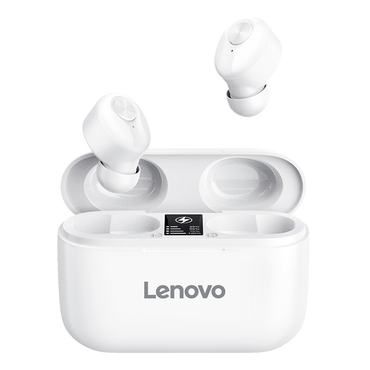 Audifonos Bluetooth Lenovo Deportivo Ht18 In Ear Blanco