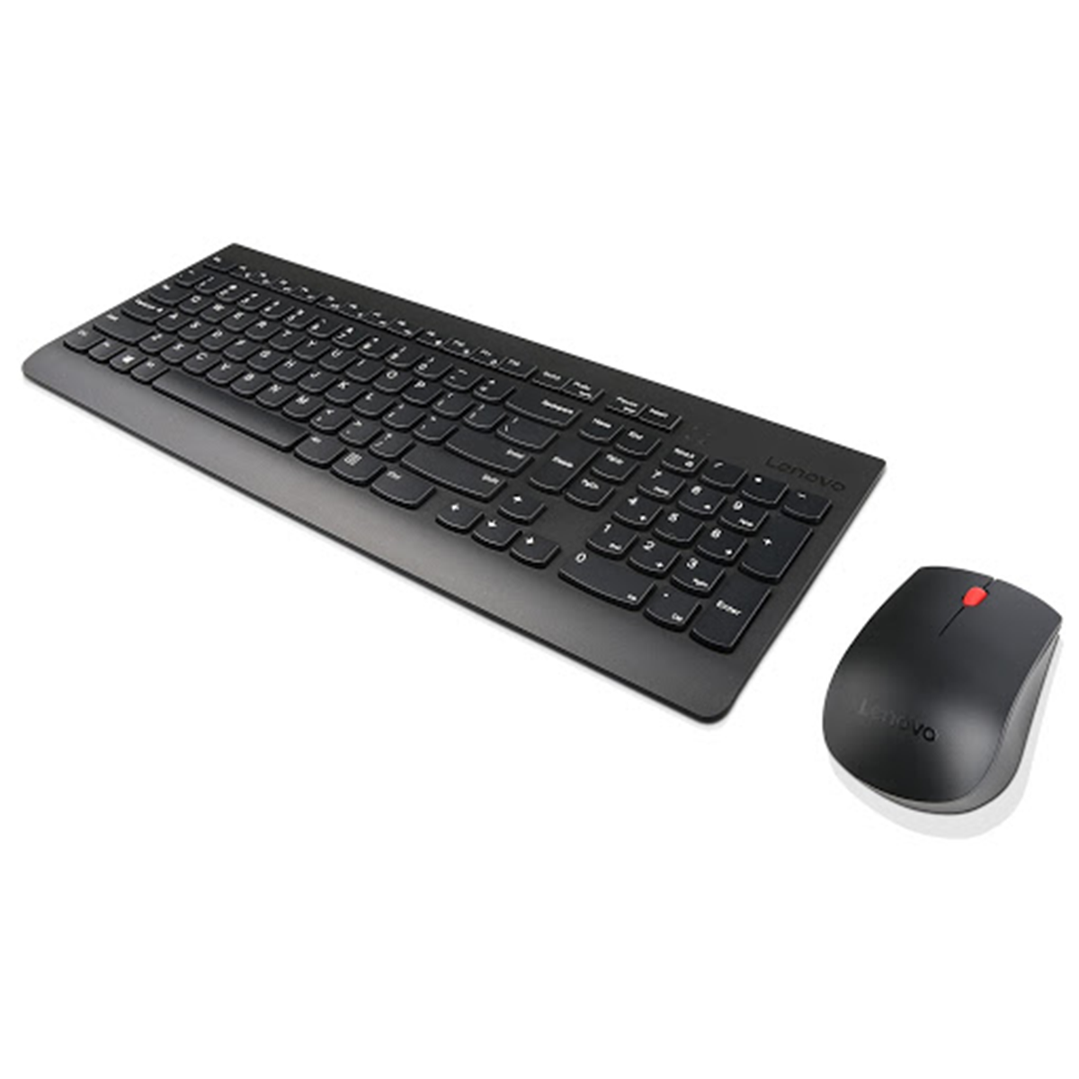 Combo Kit Lenovo Teclado + Mouse Inalámbrico Essential Negro
