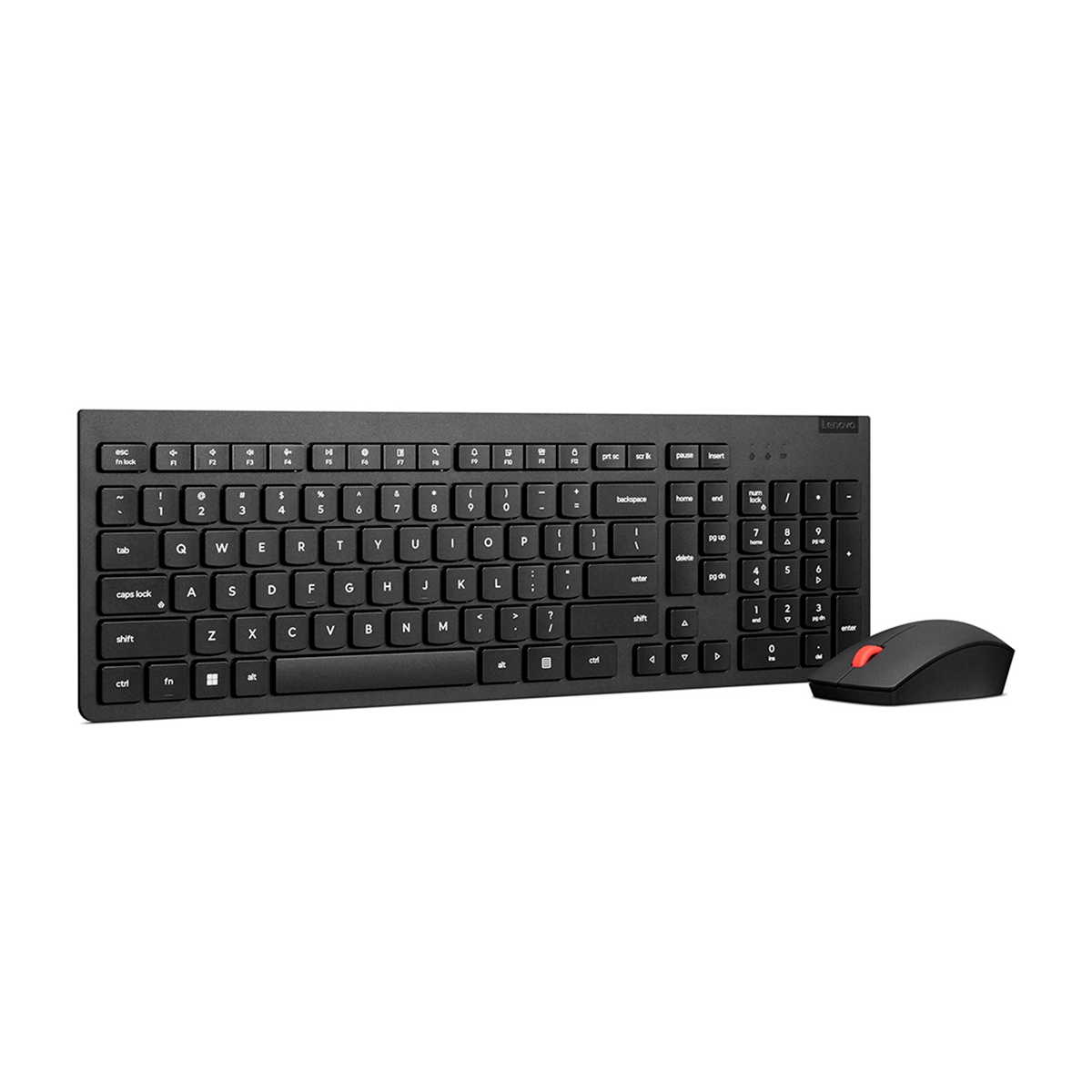 Kit De Teclado Y Mouse Inalámbrico Lenovo Essential Gen2 Negro