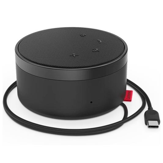 Parlante Bluetooth Lenovo Altavoz Con Cable Lenovo Go Negro