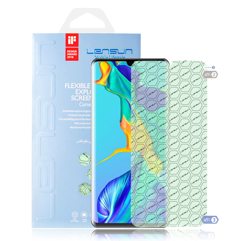 Huawei P30 Pro Lamina Nanotech Lensun Full Cover