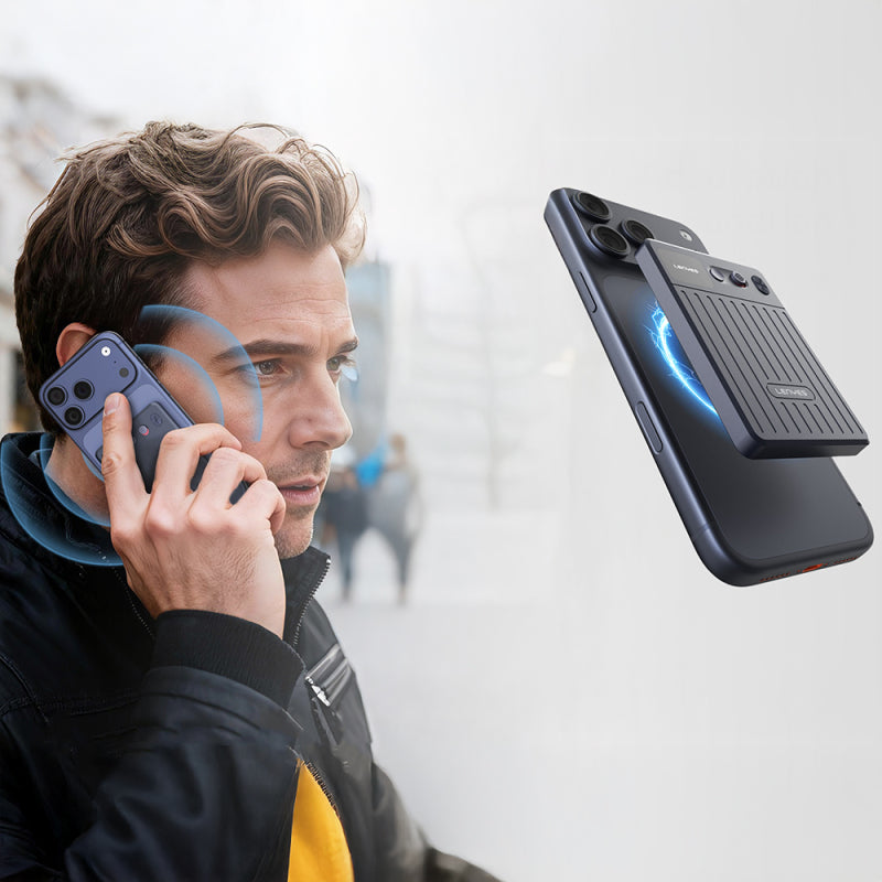 Grabadora De Voz Con Ia 64 Gb Lenyes Lt01 Con Magsafe Azul – imagen 4