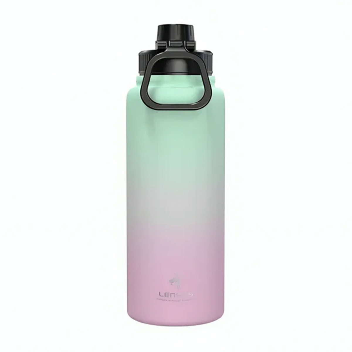 Botella Lwb202 Acero Inoxidable 1 Litro Verde Rosa