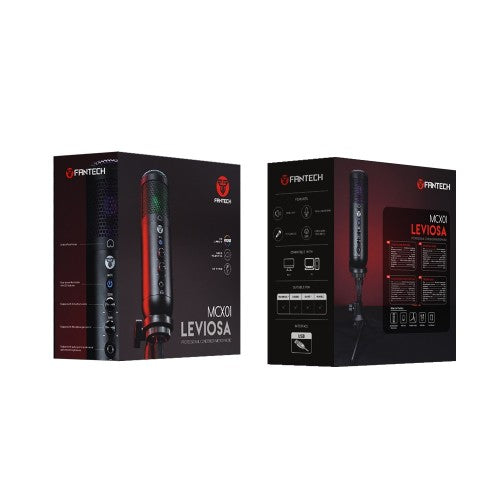 Micrófono Gamer Streaming Fantech Leviosa Mcx01 Negro – imagen 4