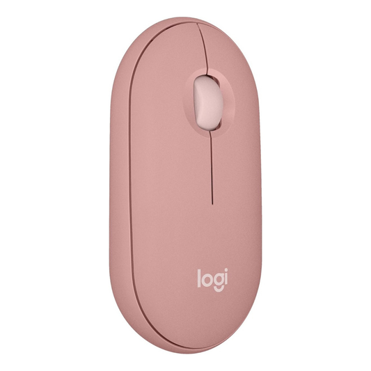 Mouse Inalámbrico Silencioso Logitech Pebble 2 M350s Rosa