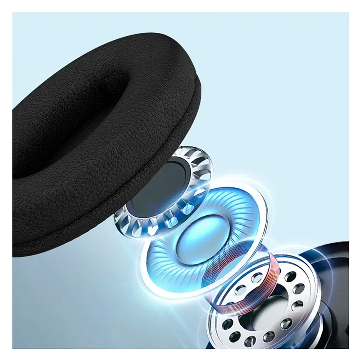 Audífonos Headset Bluetooth Lenyes Lh83 Negro – imagen 3