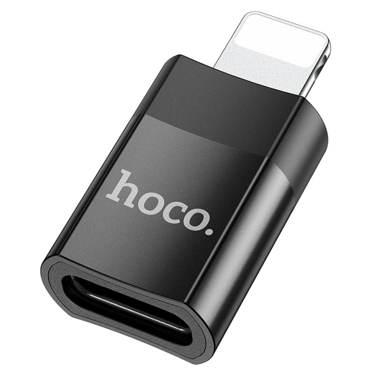 Adaptador Lightning a Tipo C Hoco Ua17 Negro