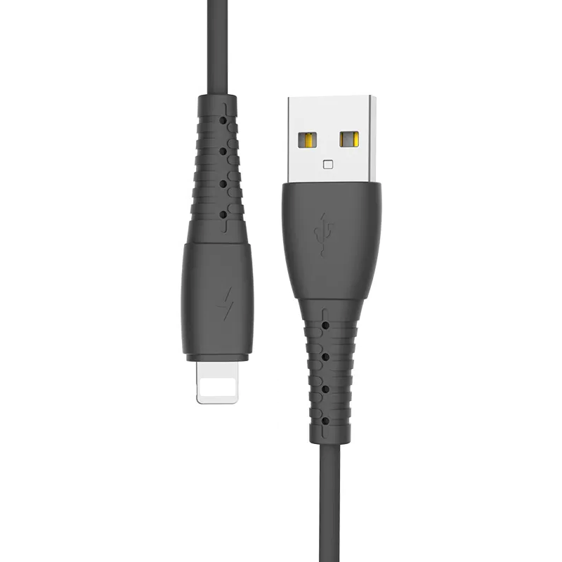 Cable Usb a Lightning Miccell Vq-d127 Negro – imagen 2