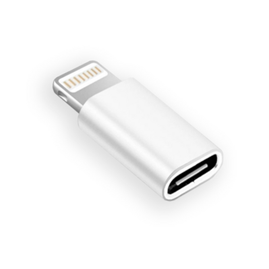 Adaptador Tipo C a Lightning Welkonex Blanco
