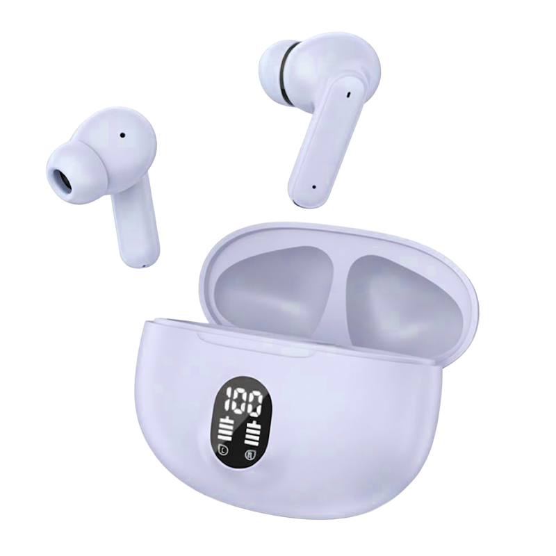 Audífonos Bluetooth In Ear Budix Bd-s012 Violeta