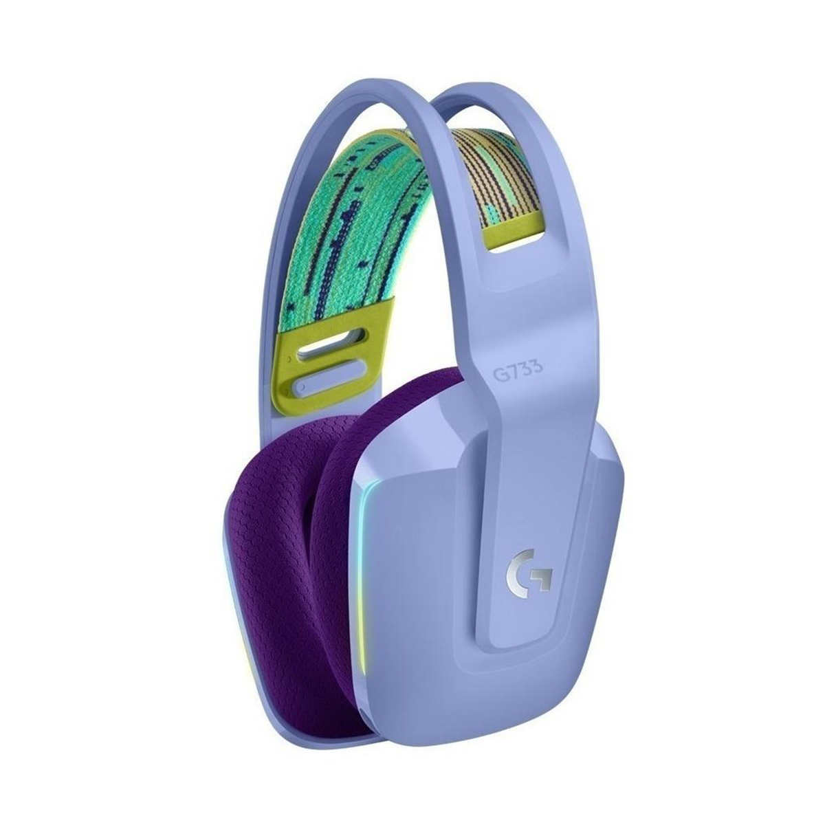 Audífonos Gamer Logitech G733 Inalámbricos Sonido 7.1 RGB Lila – imagen 2