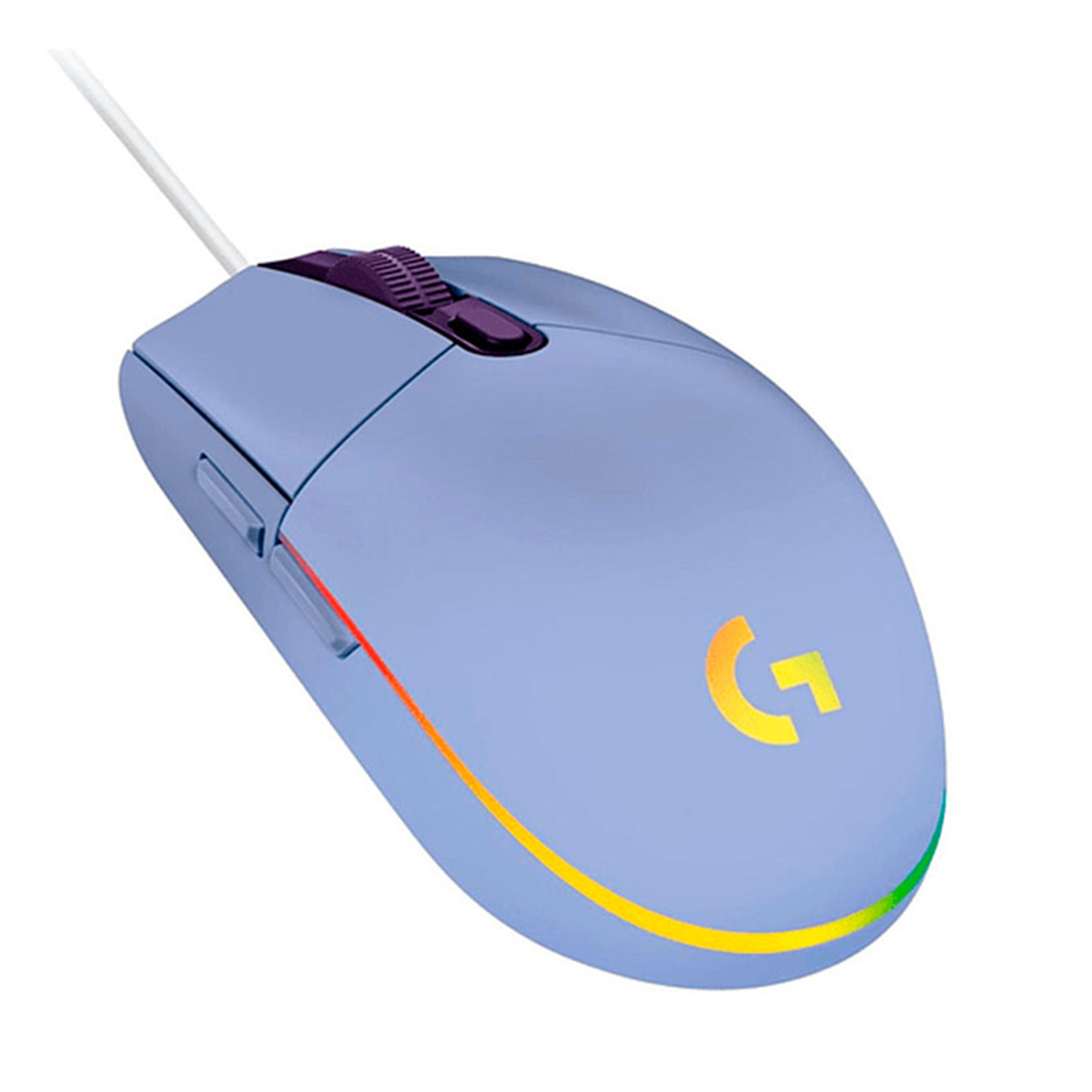 Mouse Gamer Logitech G203 Rgb Lightsync Lila
