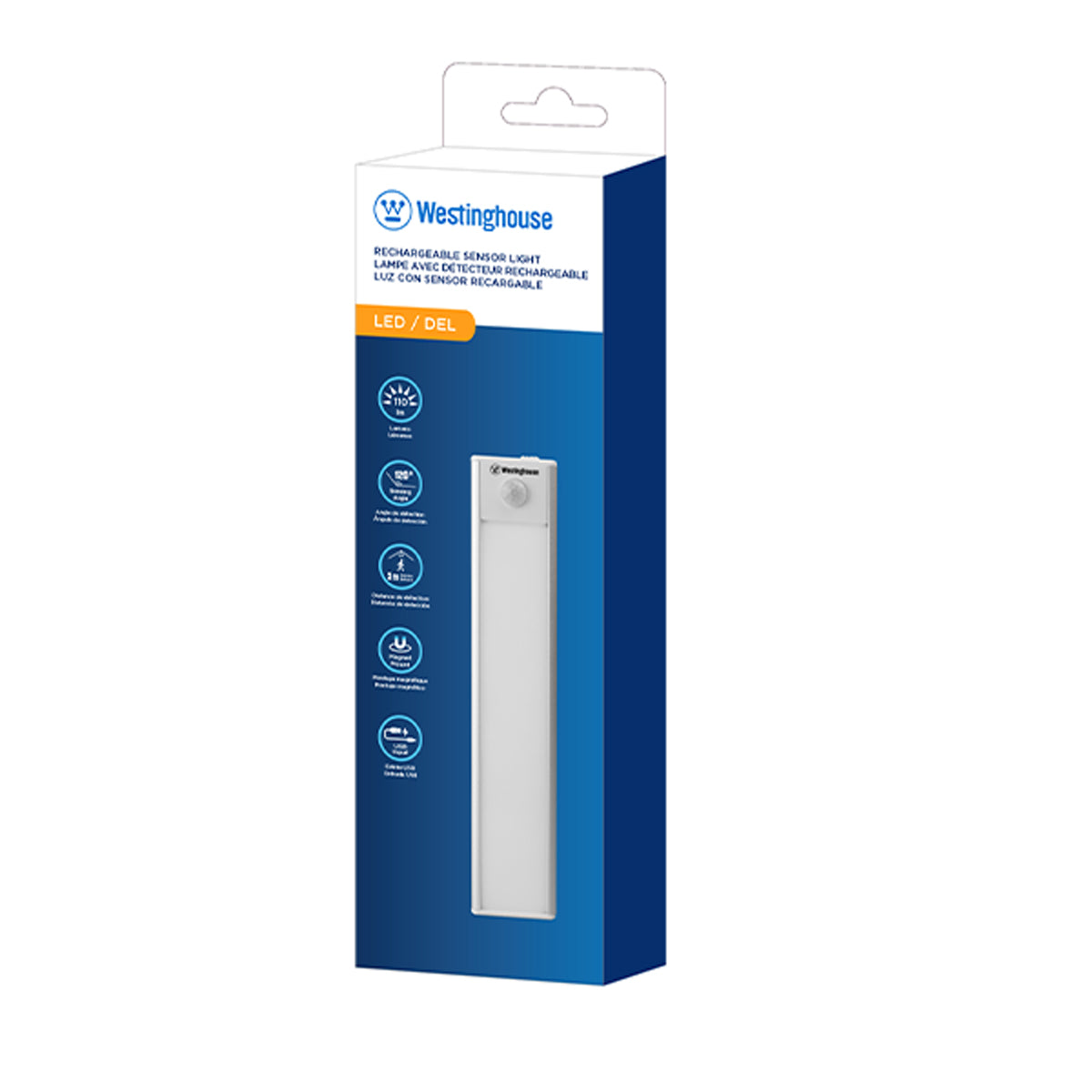 Linterna Westinghouse De Sensor Recargable 110 Lumen Blanco – imagen 2