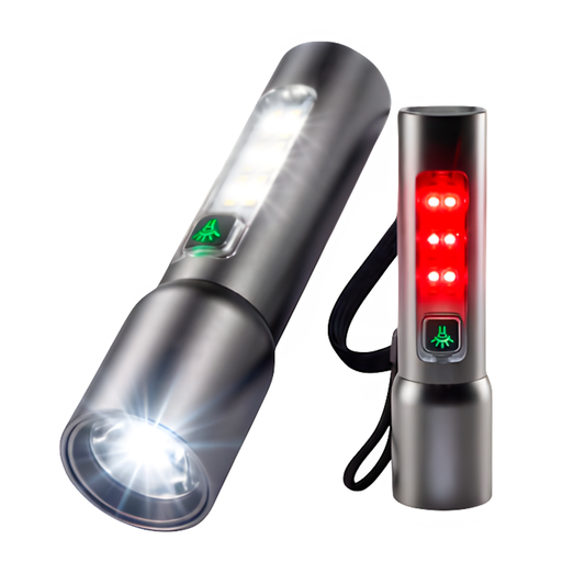 Linterna Powerlab 9715 1000 Lumen Recargable Gris