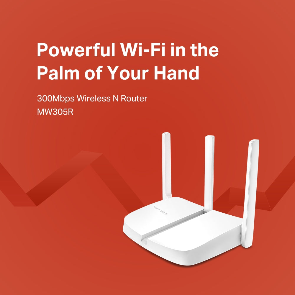 Router Mercusys Inalámbrico N Mw305r De 300mbps – imagen 4