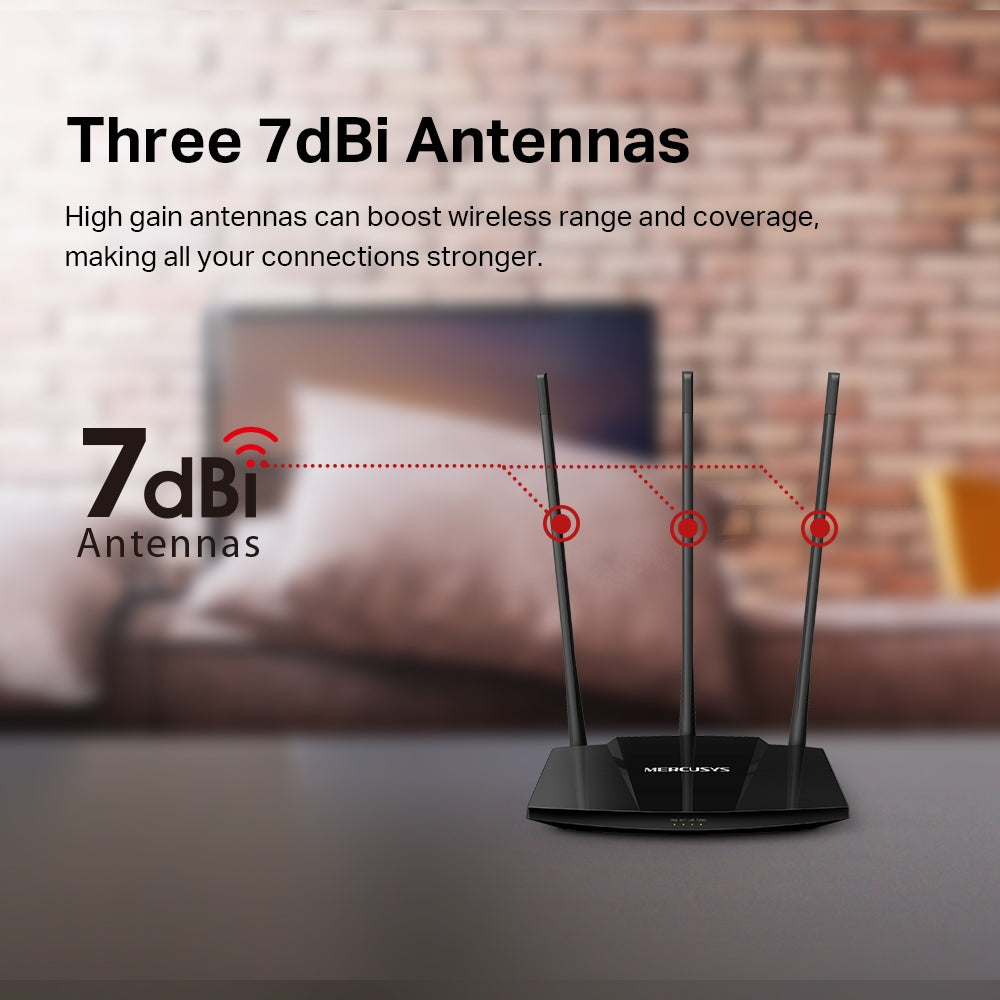Router Mercusys Mw330hp Alta Potencia 300 Mbps Turbo – imagen 3