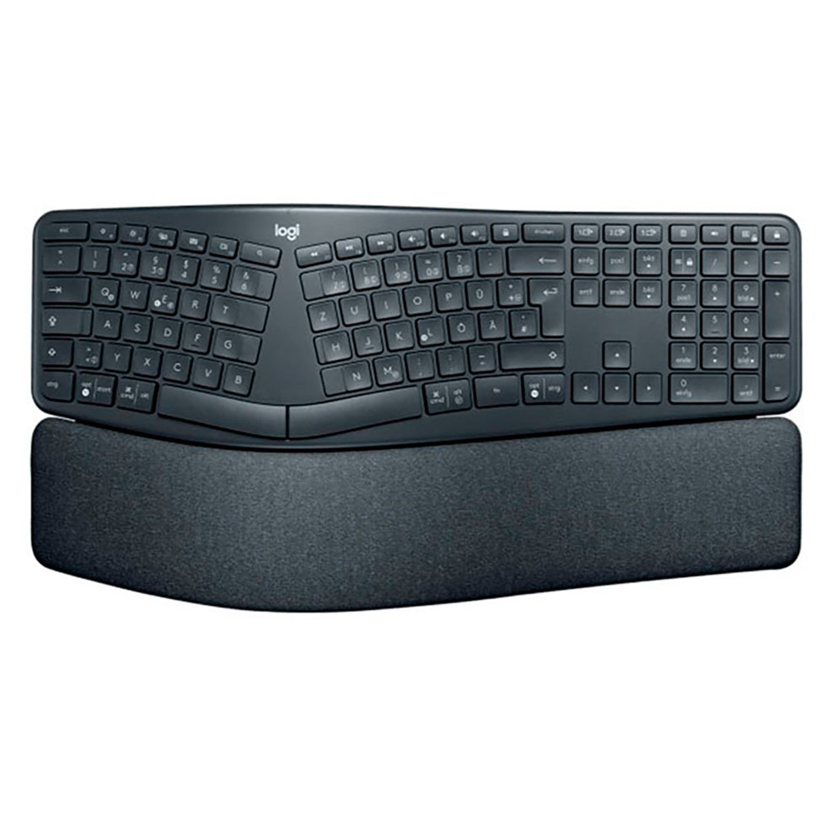 Teclado Inalámbrico Logitech Ergo k860 Negro
