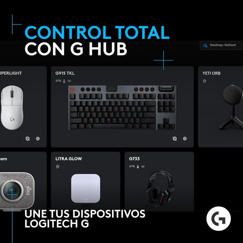 Micrófono Gamer Condensador Logitech G Yeti Orb Negro – imagen 2