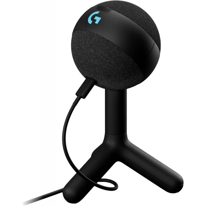 Micrófono Gamer Condensador Logitech G Yeti Orb Negro