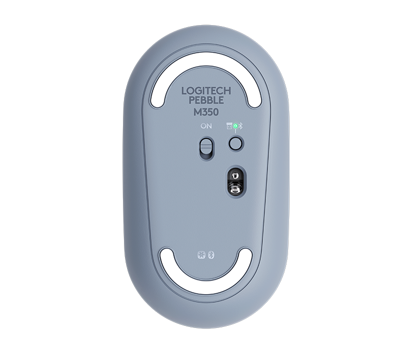 Mouse Inalámbrico Silencioso Logitech M350 Azul – imagen 2