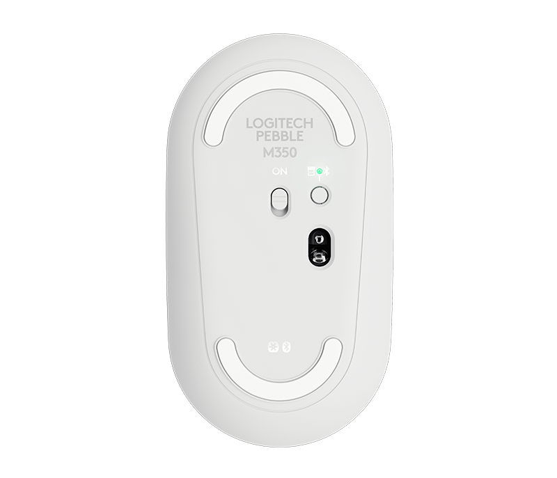 Mouse Inalámbrico Silencioso Logitech M350 Blanco – imagen 2