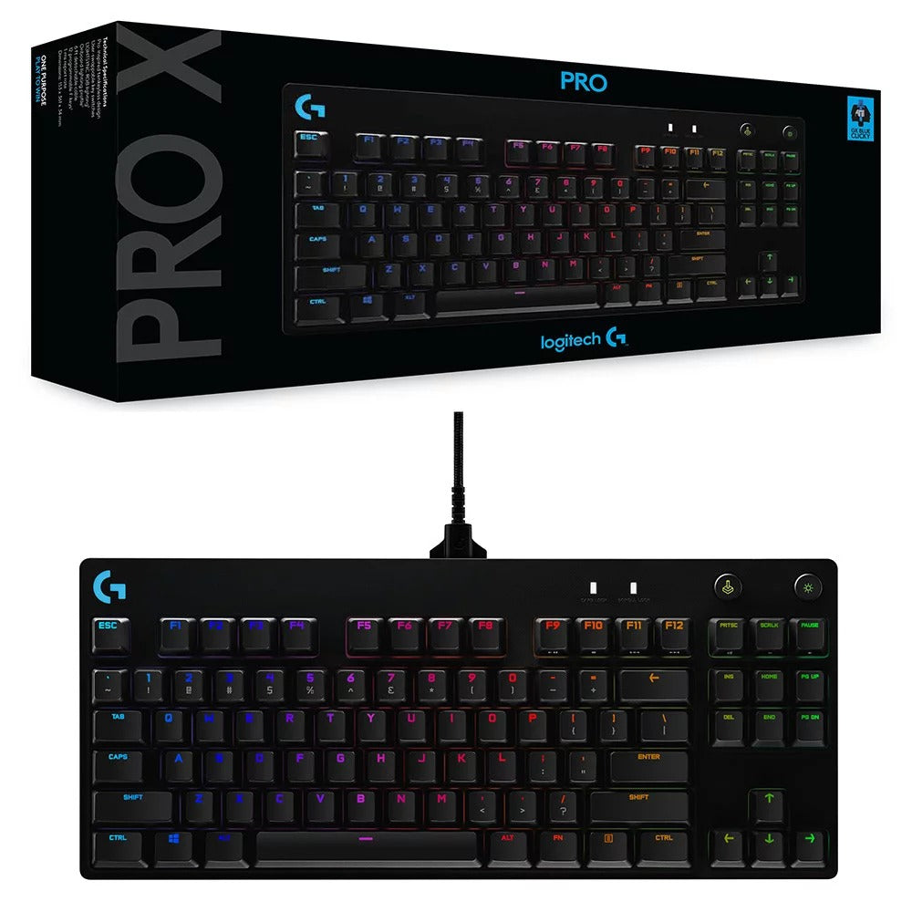 Teclado Gamer Logitech G Pro X Negro – imagen 2