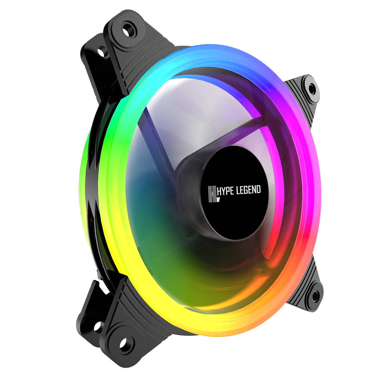 Ventilador Rgb 120mm Pf2 Hype Legend Conector 6 Pines