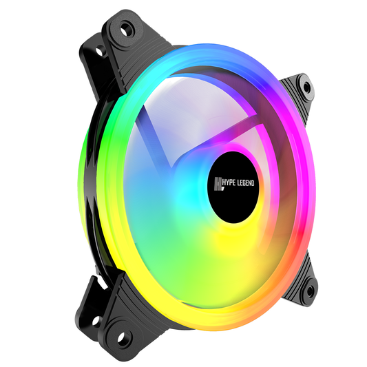 Ventilador Rgb 120mm Pf2-2 Hype Legend Conector 6 Pines