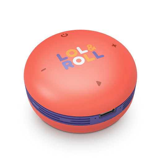 Parlante Bluetooth Portátil Energy Sistem Lol&Roll Pop Kids Naranjo