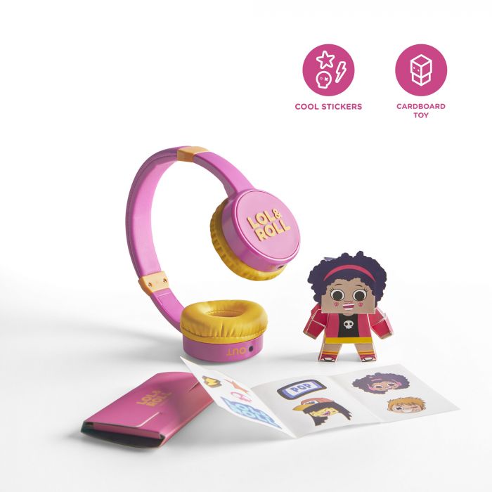 Audifono De Niño Energy Sistem Lol&Roll Pop Rosado – imagen 4