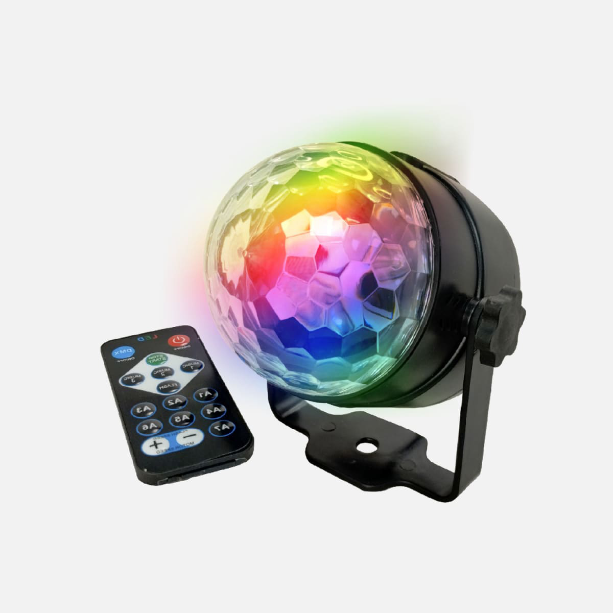 Mini Disco Ball Microlab Rgb Mic Music 9413 Negro