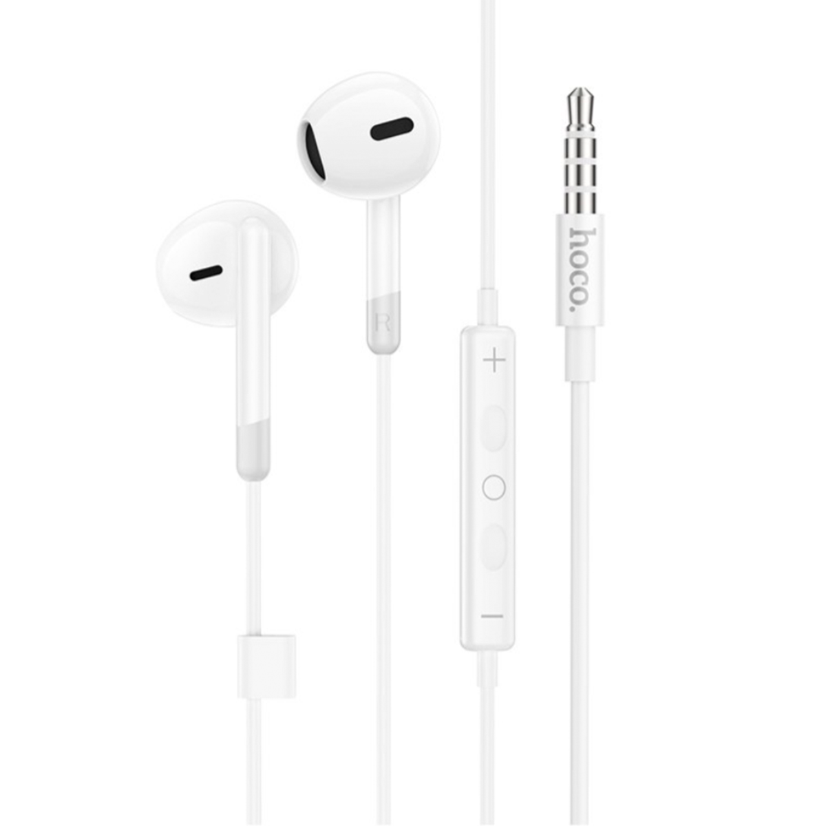 Audífonos In Ear Hoco M109 Con Cable 3.5mm Blanco