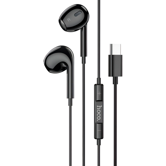 Audífonos In Ear Hoco M101 Max Crystal Tipo C Negro