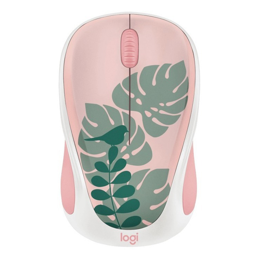 Mouse Inalámbrico Logitech M317c Chirpy Bird Rosado