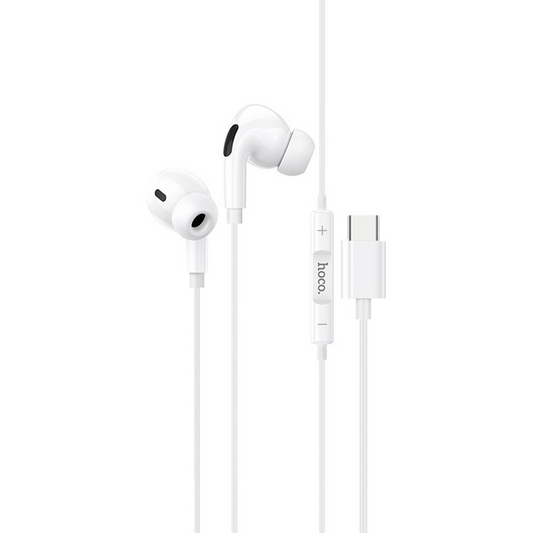 Audífonos In Ear Hoco M83 Tipo C Blanco