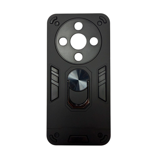 Carcasa Antigolpe Anillo Para Honor Magic 8 Lite Negro