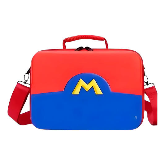 Bolso Maleta Protector Para Nintendo Switch / Oled Con Correa Mario